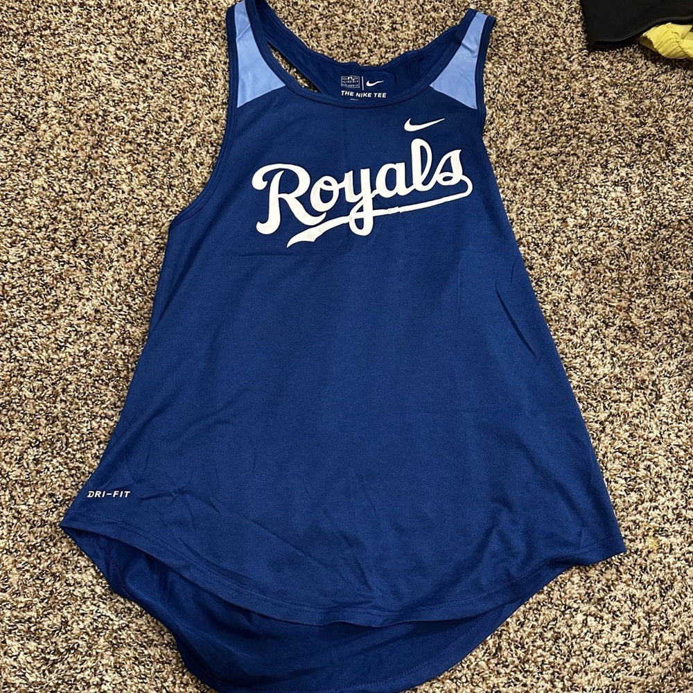 Nike Blue Athletic Tank Top